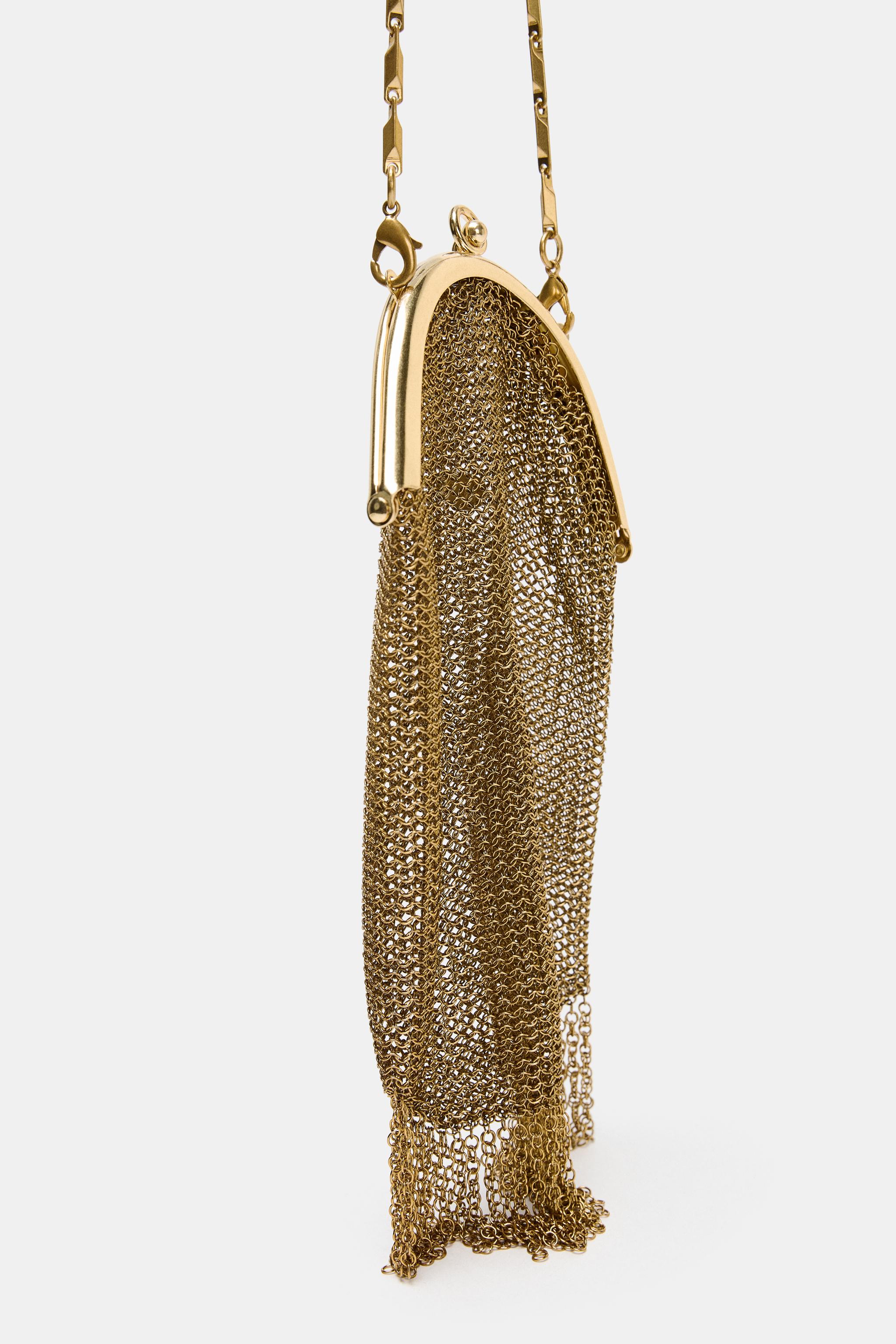METAL MESH MINI BAG